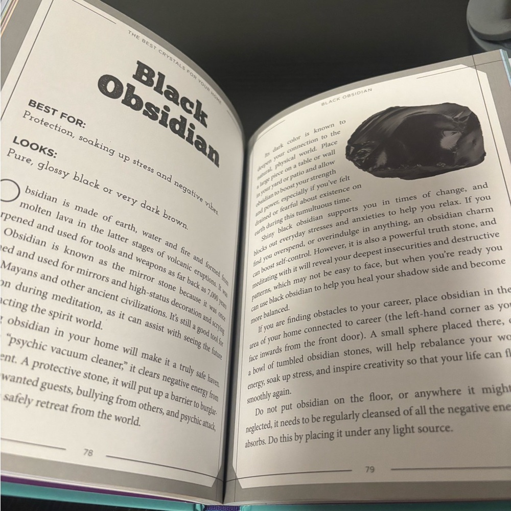 Crystals Book - Picture 3 of 3